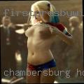 Chambersburg, horny women