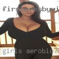 Girls aerobic
